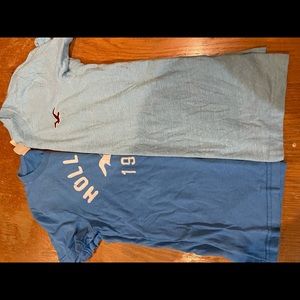 Men’s small Hollister shirt sleeve shirt lot